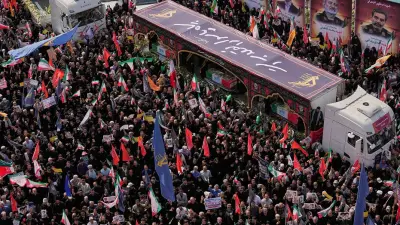 Iran holds funeral for top commanders, nuclear scientists killed in Israeli operation