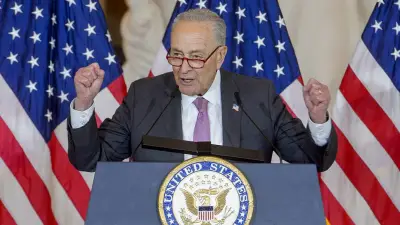 Senator Chuck Schumer taken to hospital as DC struggles with heatwave