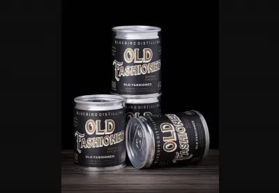 Bluebird Distilling is now selling canned Old Fashioned Whiskey Cocktails