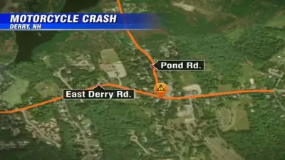 1 dead, 1 injured in Derry, NH motorcycle crash