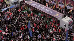 Iran holds funeral for top commanders, nuclear scientists killed in Israeli operation