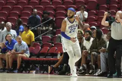 Two years after first meeting, Johni Broome lands with Sixers: 'He's proved people wrong all the way through'