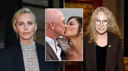 Charlize Theron takes dig at Bezos wedding while Mia Farrow celebrates his charitable ex-wife